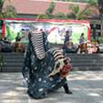 獅子太鼓部がインドネシアのバンドン市を訪問