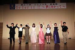 屋内ステージの様子