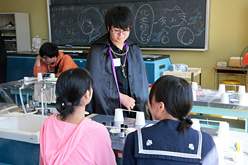 校内展示の様子