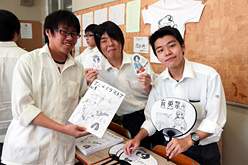校内展示の様子