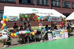 屋外会場の様子