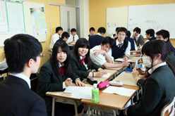 在卒懇 宮城野新校舎の様子