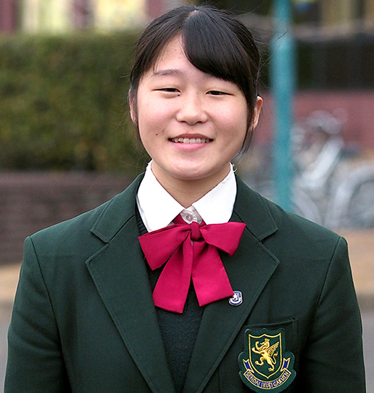 髙橋さん（中野中出身）