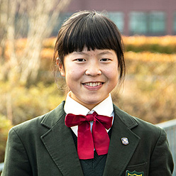 齋藤さん（みどり台中出身）