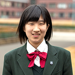 梶原さん（稲井中出身）