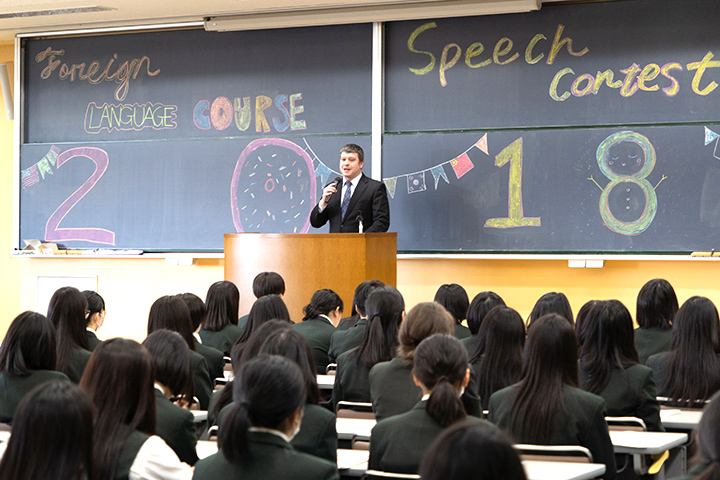 外国語コース 英語スピーチコンテスト 仙台育英学園